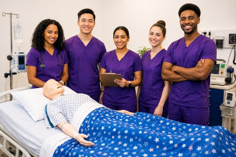 nursing team simulation lab