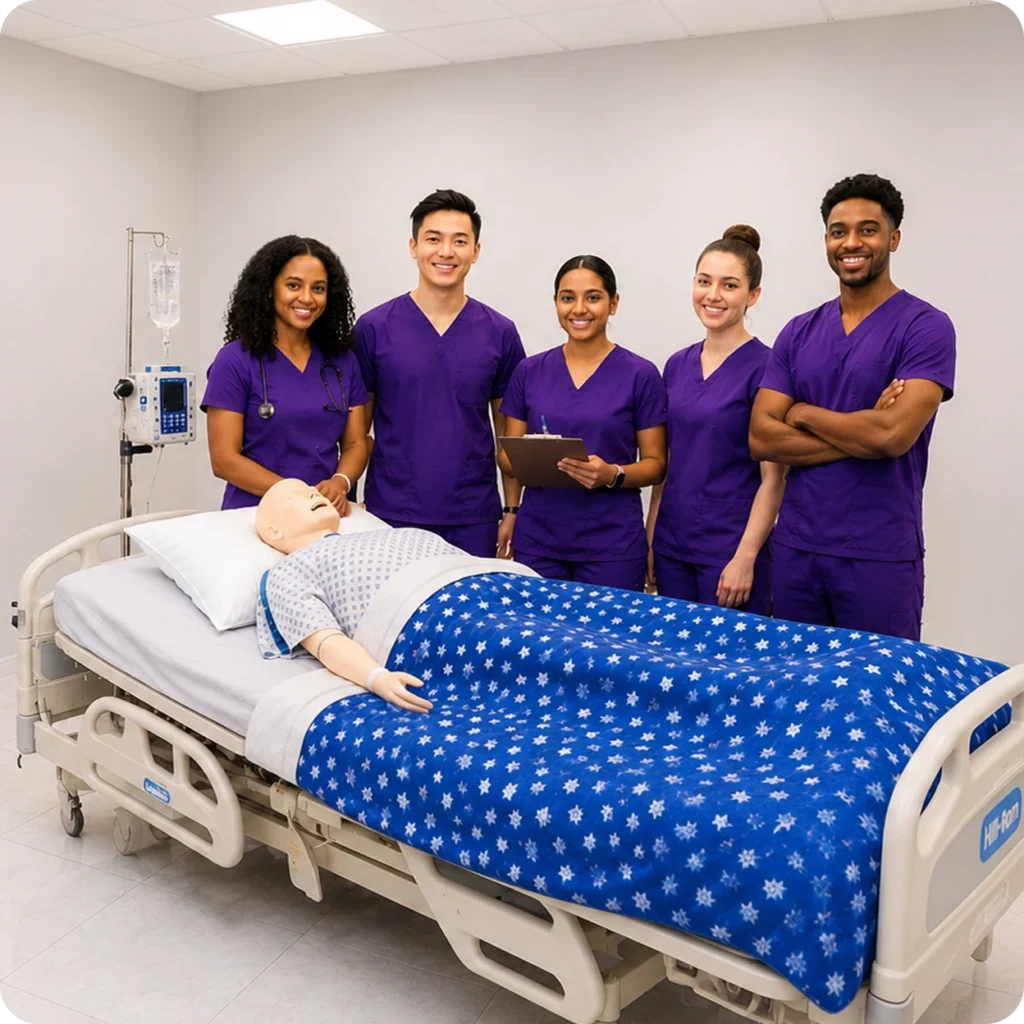 nursing team simulation lab